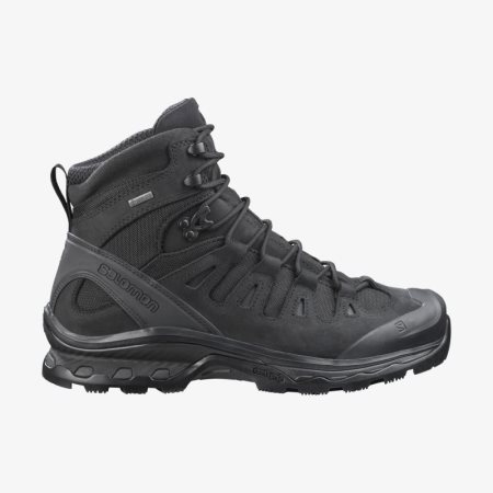 Salomon QUEST 4D GORE-TEX FORCES 2 EN Womens Tactical Boots Black UK AJPM